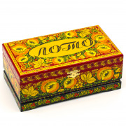 Игры из дерева с хохломской росписью
