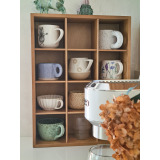 Полка витрина для кружек 